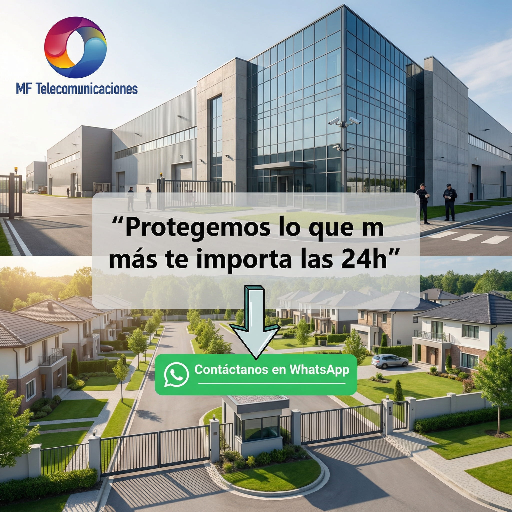 Instalación de cámaras en edificios