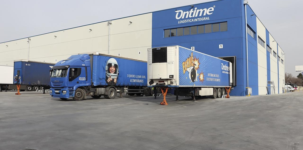 Nave logística Ontime Madrid - saneamiento de red y fibra óptica